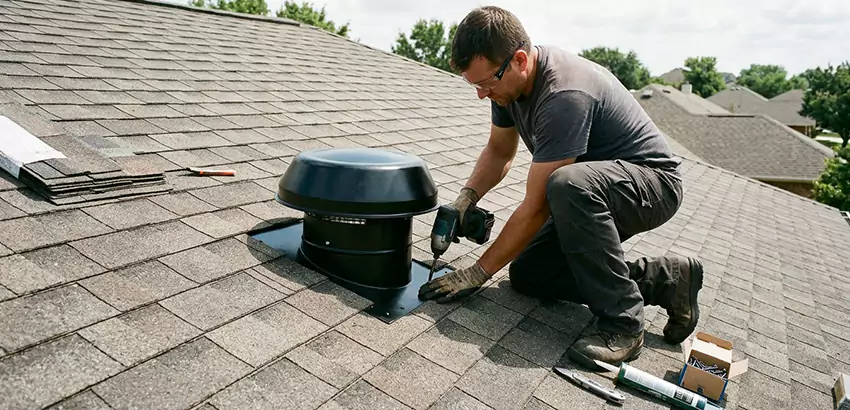 Roof Vent Fan Installation in Grove City