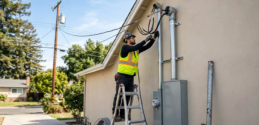 Electrical Service Entrance and Mast Upgrade in Grove City