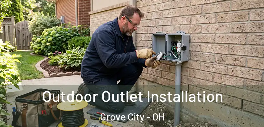 Outdoor Outlet Installation Grove City - OH