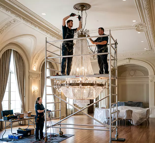 Professional Chandelier Installation: Your Local Fixture Team in Grove City, OH