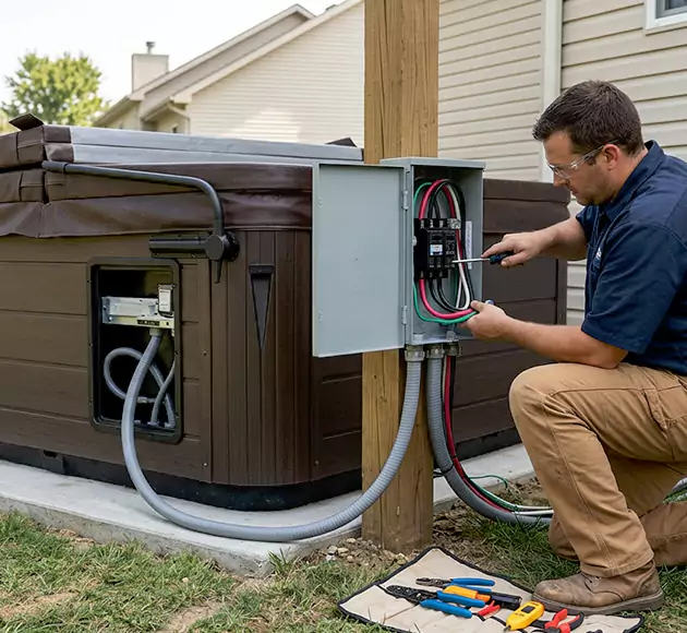 Professional Hot Tub Electrical Installation: Your Local Spa Wiring Team in Grove City, OH
