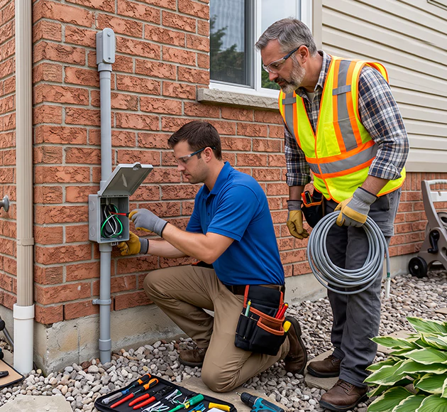 Professional Outdoor Outlet Installation: Your Local Exterior Wiring Team in Grove City, OH